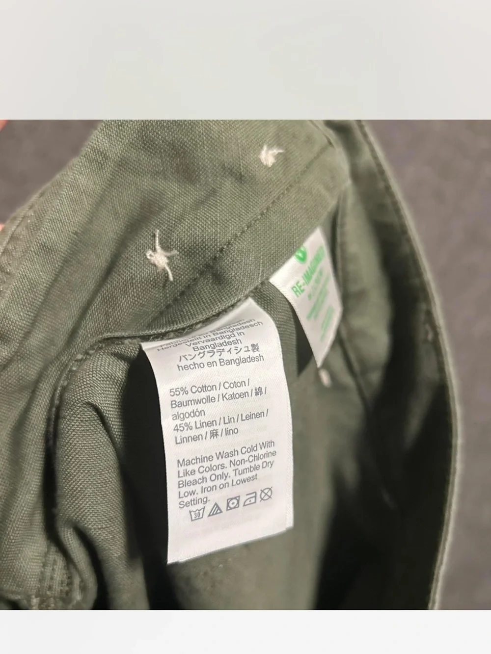 J. Crew Olive Green Cargo Shorts